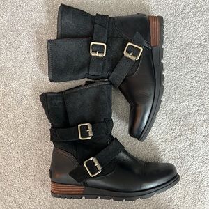 Sorel Major Moto size 7 black